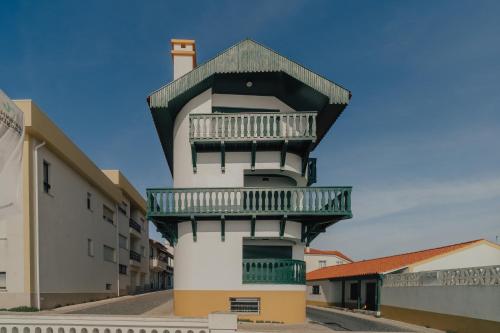 Το κτήριο όπου στεγάζεται  το διαμέρισμα