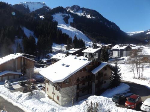 Studio Mezzanine Châtel, Parking, 4 pers.