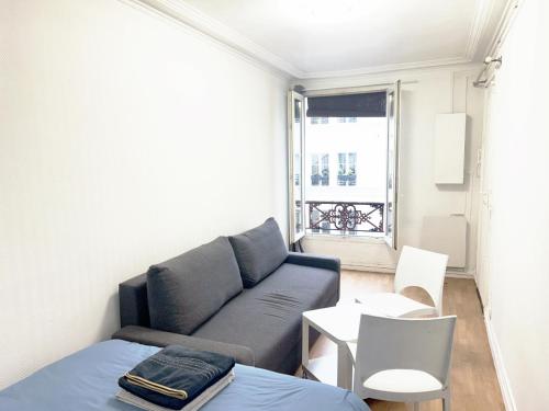 Posezení v ubytování Paris Pompidou