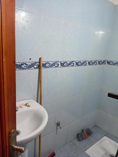 Koupelna v ubytování Kamar stay