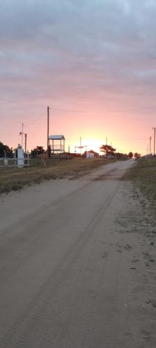 Blick auf den Sonnenuntergang/Sonnenaufgang von der Ferienwohnung aus oder aus der Nähe