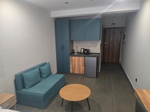 Kuchyň nebo kuchyňský kout v ubytování Timeless luxury suites & SPA