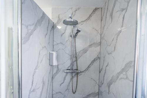 Koupelna v ubytování Hotel Bären