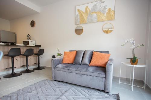 Posezení v ubytování Villadhara Centro GDL