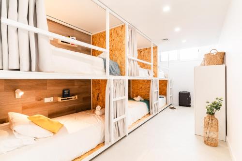 Ένα ή περισσότερα κρεβάτια σε δωμάτιο στο Bucio Coliving