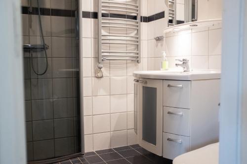 Koupelna v ubytování Åreguiderna - Bubblans lägenheter Åre Torg