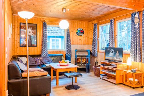 Posezení v ubytování Ferienpark Useriner See Nr 11