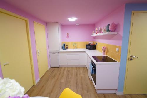 Η κουζίνα ή μικρή κουζίνα στο Le Candy by Clem