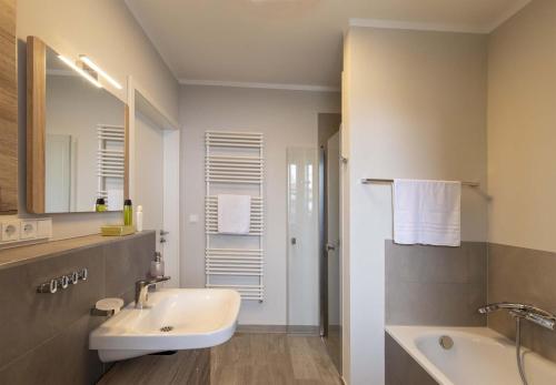 Koupelna v ubytování Magellan