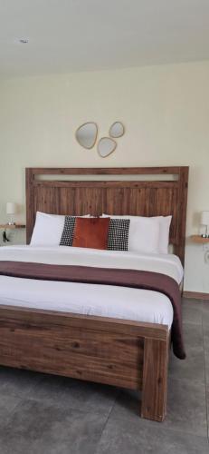 Postel nebo postele na pokoji v ubytování Deluxe Studio