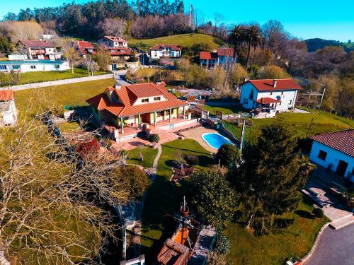 Budova, kde se prázdninový dům nachází