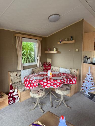 Posezení v ubytování Luxury holiday home cranfield