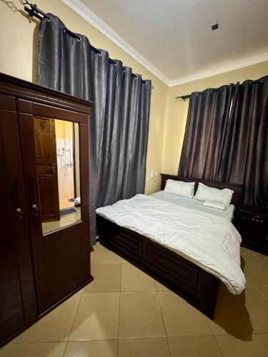 Postel nebo postele na pokoji v ubytování Watra Apartments