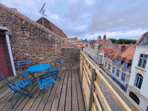 Loft in Old Lille with lovely terrace