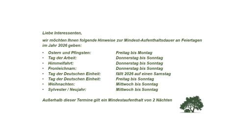 a diagram of the different types of trees at Oaktree-Cottage in Löhnberg