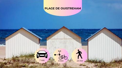 Foto La Coquille Séjour en Duo Confort Maisonnette de bourg à Ouistreham - Situation idéale commerces & plage - Wifi et linge inclus 6