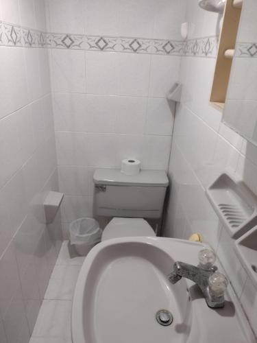 Koupelna v ubytování barato en frente de mar