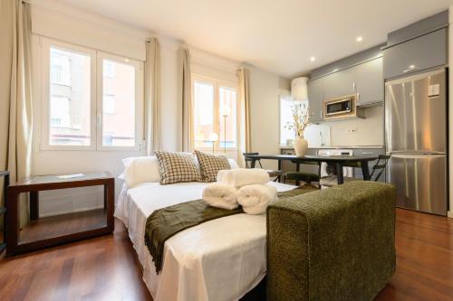 Moderno piso de 1 dormitorio en Madrid Temporal MAL71B