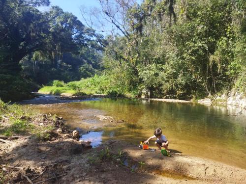 Paisatge natural a prop del càmping