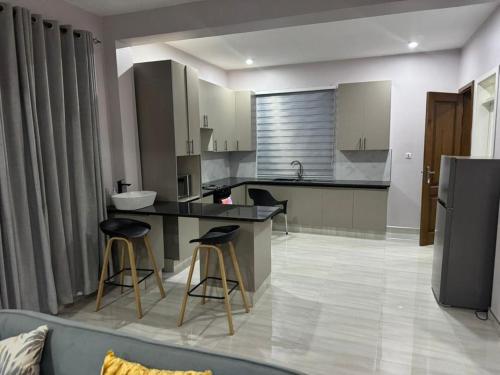 Kuchyň nebo kuchyňský kout v ubytování Create Investments