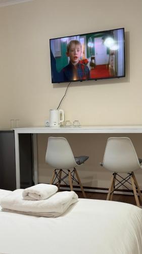 Et tv og/eller underholdning på Asman House