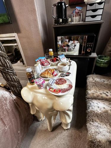 Jídlo v penzionu nebo okolí