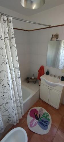 Koupelna v ubytování Studio Alto