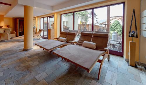 Posezení v ubytování Familien und Naturhotel Darrehof