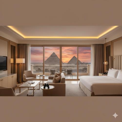 Scenic Suite with Giza Pyramids View