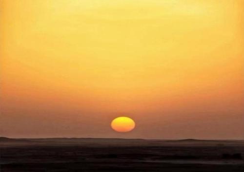 Sortida o posta de sol des del càmping
