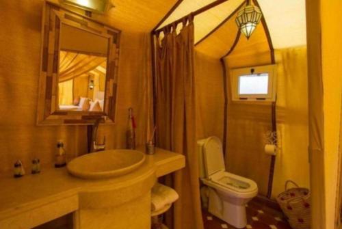 Koupelna v ubytování Amazing Luxury Camp