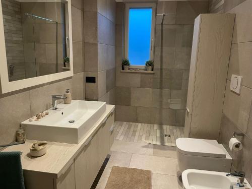 Ένα μπάνιο στο Villa Teresa