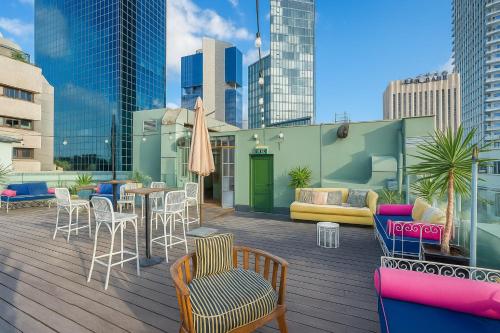 Χώρος καθιστικού στο בוטיק רוטשילד תל אביב