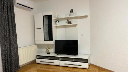 TV a/nebo společenská místnost v ubytování Stan na dan Šamac