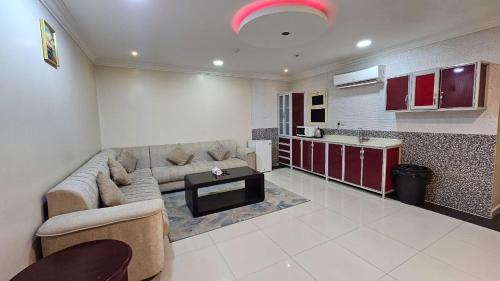 Χώρος καθιστικού στο شقق أجمل الليالي للشقق المخدومة Ajmal Liyali Serviced Apartments