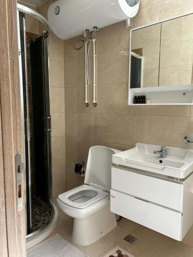 Ένα μπάνιο στο Hotel Aldi