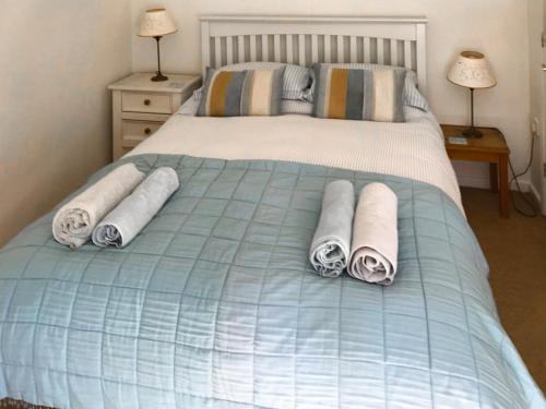 ホルトにあるCobble Stonesのベッド(ロールタオル付)