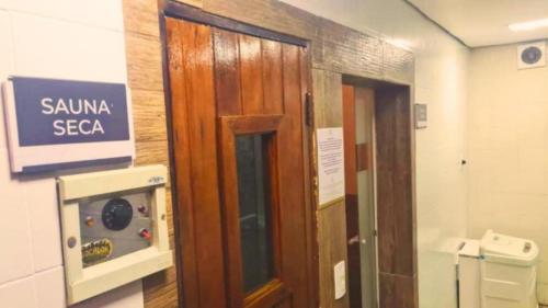 Ένα μπάνιο στο Hotel Aeroporto Stay Here