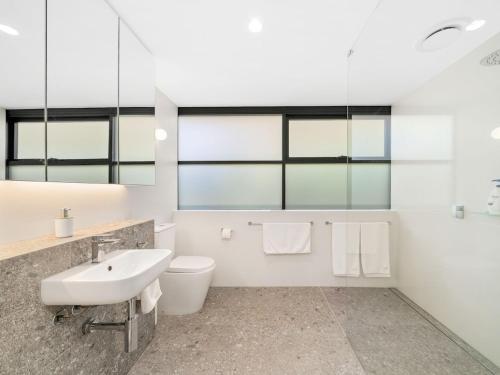 Koupelna v ubytování Sunrises and Sandy Toes