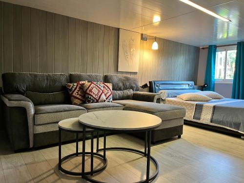 Posezení v ubytování Appartement spacieux