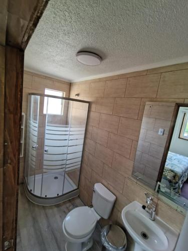 Ένα μπάνιο στο Hospedaje el Carmen