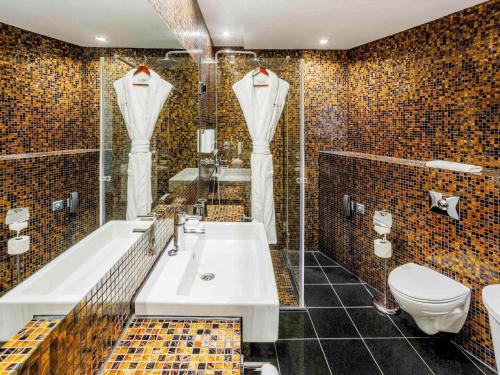 Koupelna v ubytování Swissotel Tallinn