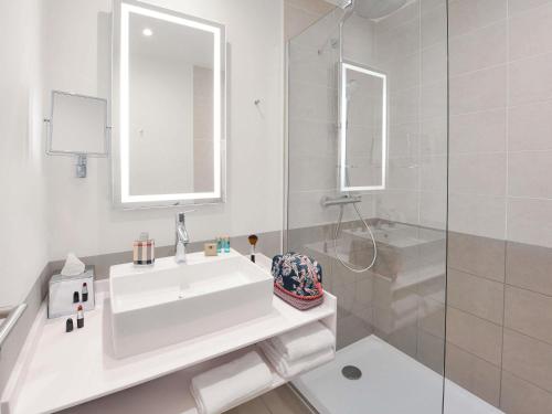 Koupelna v ubytování Novotel Annemasse Centre - Porte de Genève
