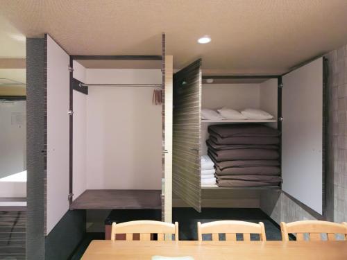 a dining room with a table and chairs at Disney Style Hotel "J Hotel" - Vacation STAY 17216v in Chiba