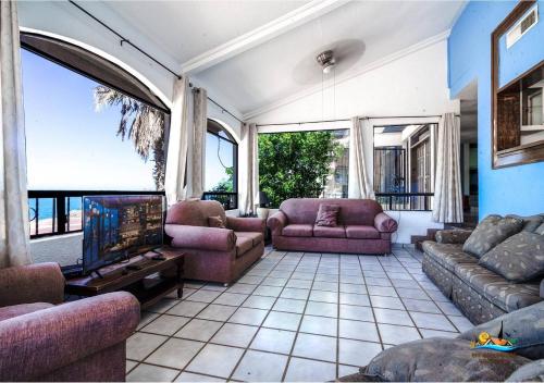 Posezení v ubytování Incredible beach view San Felipe vacation rental - Casa Julieta