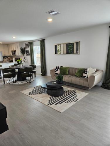 Et opholdsområde på Valle Cupa Retreat