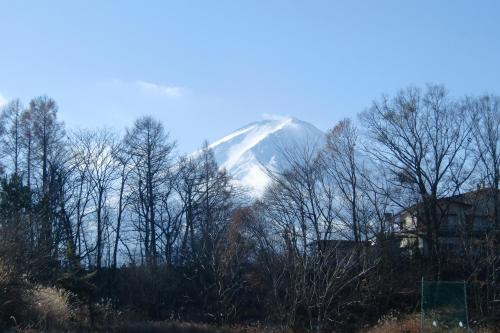 Naturlandskabet i nærheden af villaen