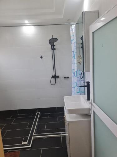 Ένα μπάνιο στο Villa Silvano