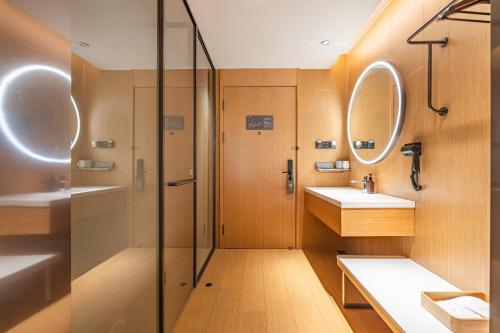 Koupelna v ubytování JI Hotel Beijing West Railway Station