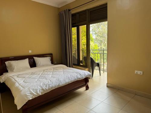 Llit o llits en una habitació de Dafrican BnB